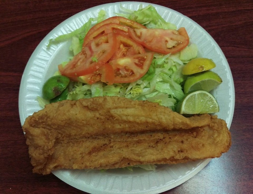 Fried Flounder Fillet